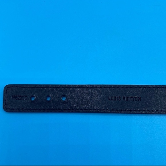 Louis Vuitton Black and Silver Men's Bracelet - Picture 5 of 6